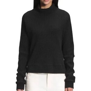 The North Face Chabot Mock Neck Top Black Medium NWT